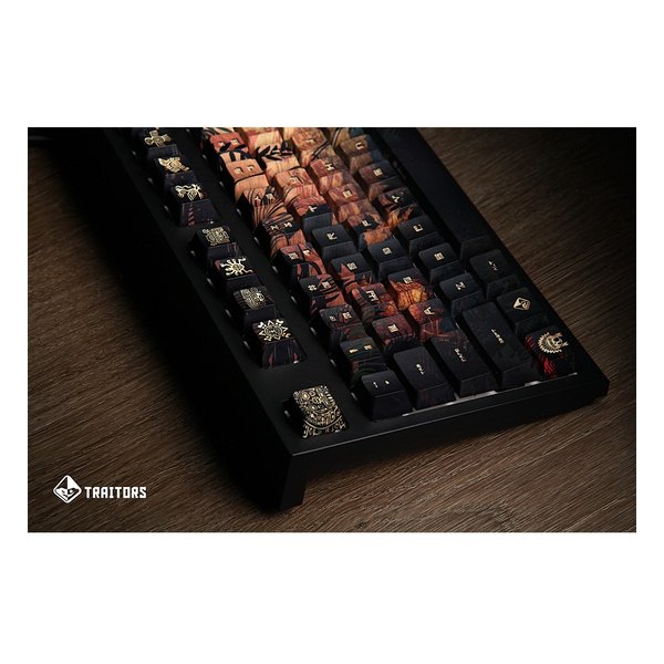 TRAITORS トレイターズEL DORADO 108 US Keycap Set tr-el-dorado-108-keycapset(2637982)代引不可 送料無料_6