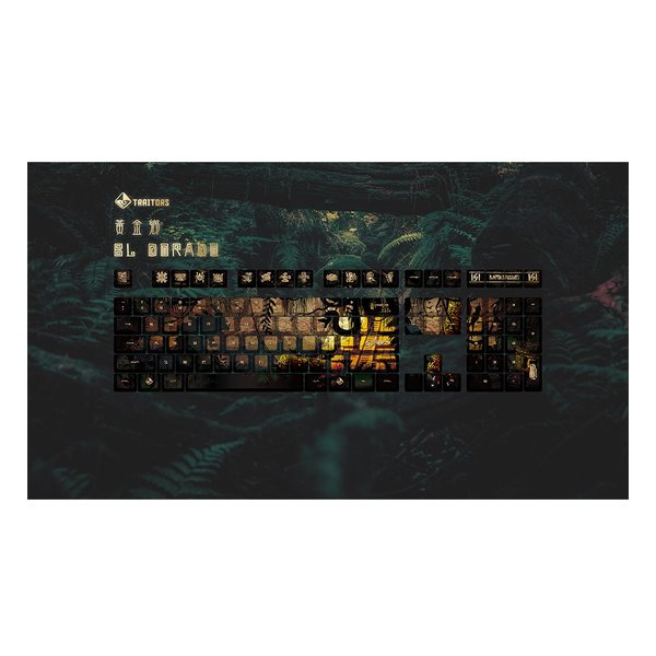 TRAITORS トレイターズEL DORADO 108 US Keycap Set tr-el-dorado-108-keycapset(2637982)代引不可 送料無料_8