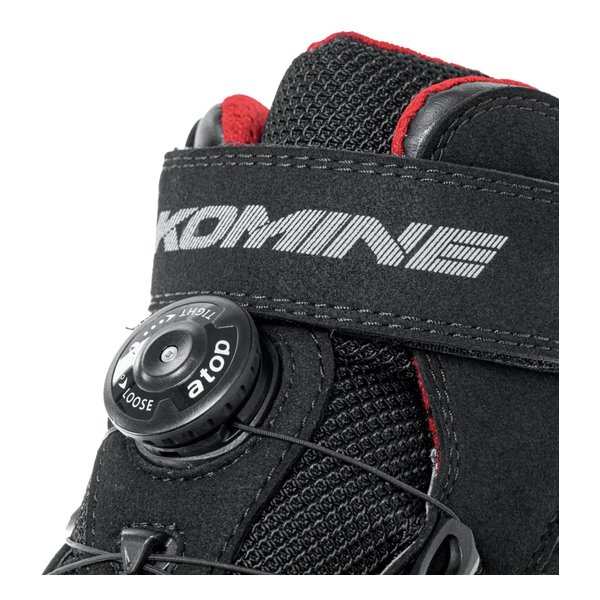 KOMINE コミネＢＫ—１００ ＷＰ ＳＰＯＲＴＳ ＲＩＤＩＮＧ ＳＨＯＥＳ ブラック ２６．５ BK-100/BK/26.5(2622182)代引不可 送料無料_12