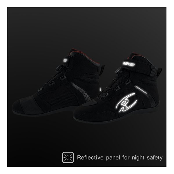 KOMINE コミネＢＫ—１００ ＷＰ ＳＰＯＲＴＳ ＲＩＤＩＮＧ ＳＨＯＥＳ ブラック ２６．５ BK-100/BK/26.5(2622182)代引不可 送料無料_14