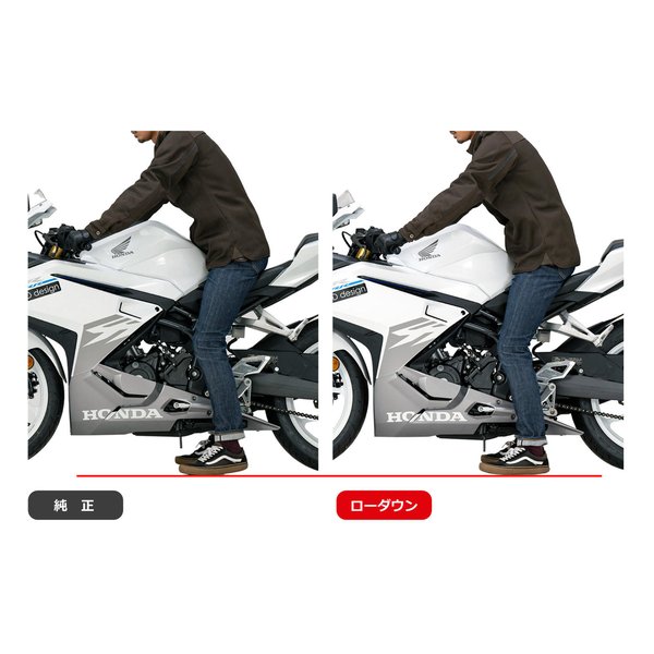 EFFEX エフェックスバイク用 ローダウンCOMPキット ショート