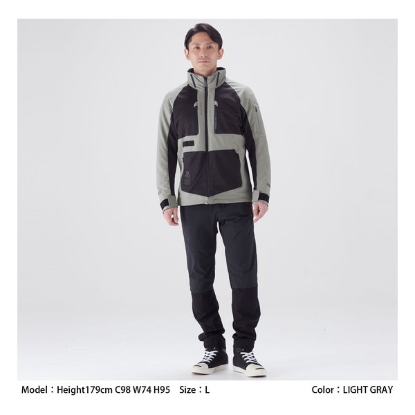 RS TAICHI アールエスタイチエアー パーカ LIGHT GRAY L RSJ354LGYL(2674671)送料無料_5