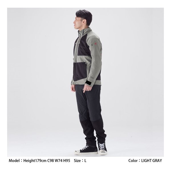 RS TAICHI アールエスタイチエアー パーカ LIGHT GRAY L RSJ354LGYL(2674671)送料無料_6