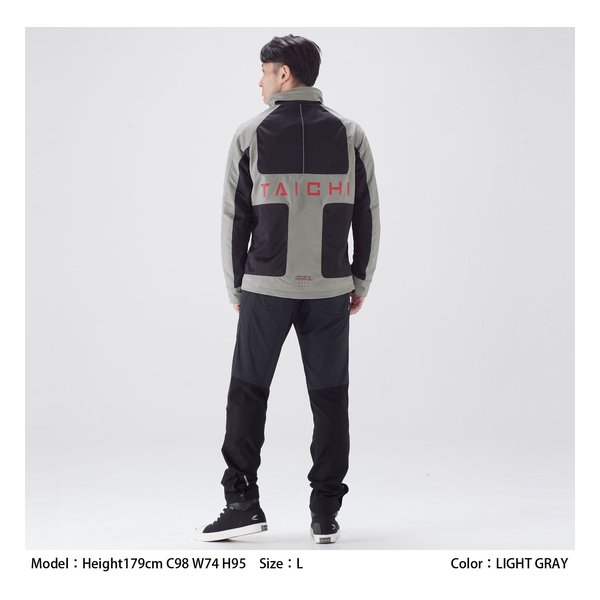 RS TAICHI アールエスタイチエアー パーカ LIGHT GRAY L RSJ354LGYL(2674671)送料無料_7