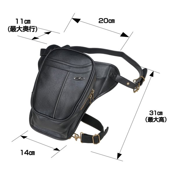 KOMINE コミネR&R クラシックホルスター BK RA1036BK(2529173)代引不可 送料無料