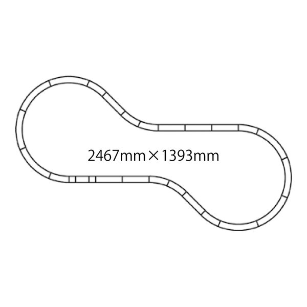 KATO（カトー）V16 外側複線線路セット R480/447 20-876(2670477)代引不可 送料無料_2