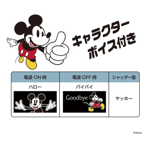 KenkoTokina ケンコートキナーディズニーキャラクター トイカメラ ミッキーマウス DSC-PIENIMMM(2662522)送料無料_3