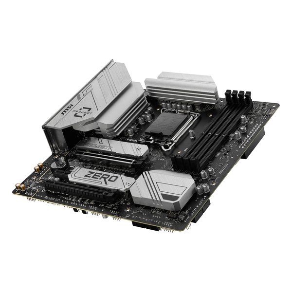 MSI エムエスアイ背面コネクタ マザーボード B760M PROJECT ZERO