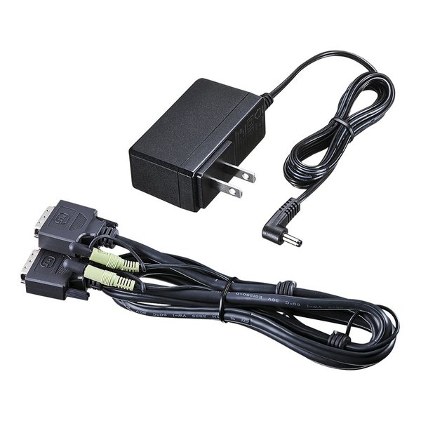 SANWA SUPPLY サンワサプライDVIディスプレイ分配器 VGADVSP2(2217353)代引不可 送料無料
