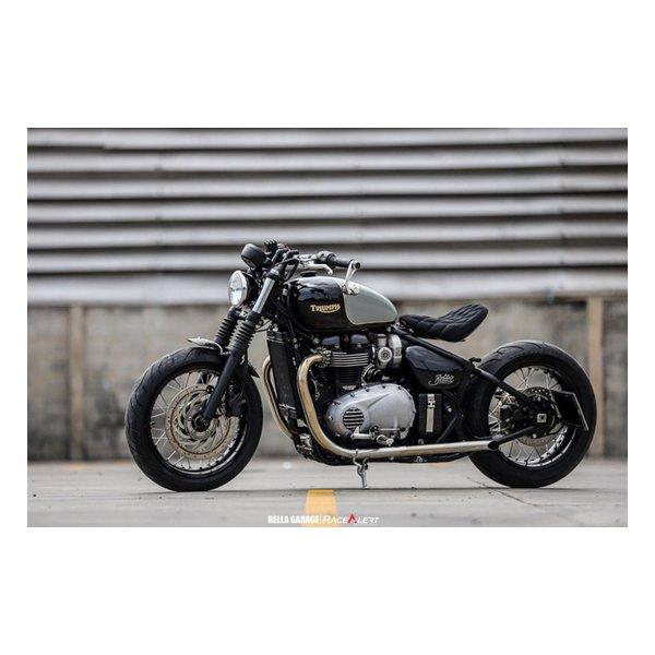 MOTONE CUSTOMS（モートーンカスタムズ）スラッシュカットマフラー BEDLAM ブラッシュ MTE180(2635346)代引不可 送料無料_1