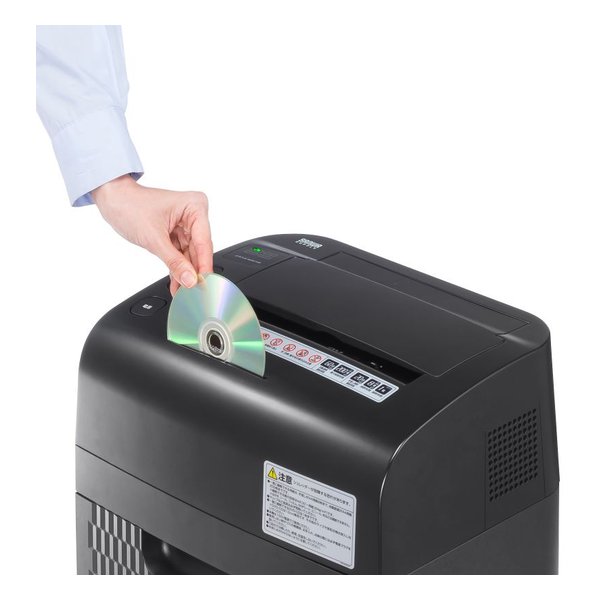 SANWA SUPPLY サンワサプライオートフィードシュレッダー 200枚・マイクロカット PSD-M200AT(2663605)代引不可 送料無料_5