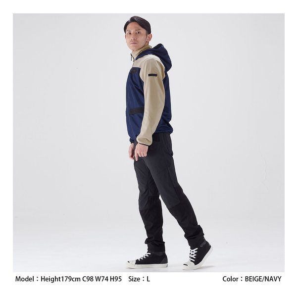 RS TAICHI アールエスタイチエアーフリップ パーカ BEIGE/NAVY XL RSJ334BE/NVXL(2674695)送料無料_3
