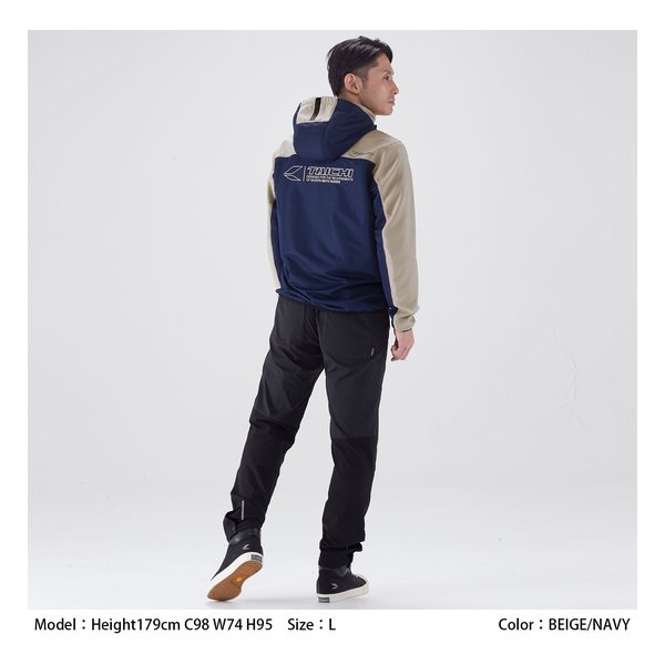 RS TAICHI アールエスタイチエアーフリップ パーカ BEIGE/NAVY XL RSJ334BE/NVXL(2674695)送料無料_4
