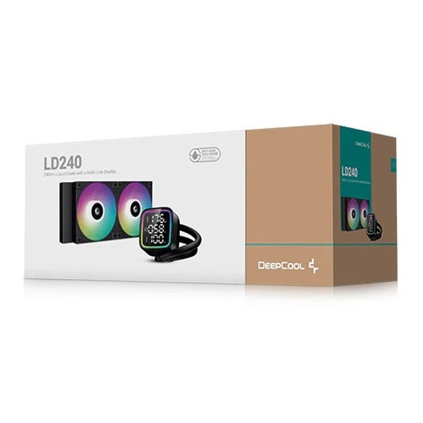 DEEPCOOL ディープクールDEEPCOOL 水冷CPUクーラー LD240 R-LD240-BKMSN-G-1(2611135)送料無料_1