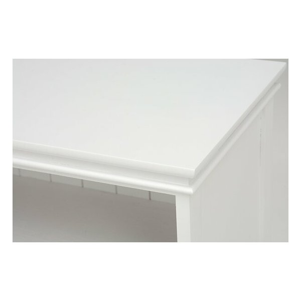 萩原 ハギハラキャビネット 収納 シンプル かわいい ホワイト・幅60×奥行33.5×高さ91cm MCC-6599WH(2518809)代引不可_3