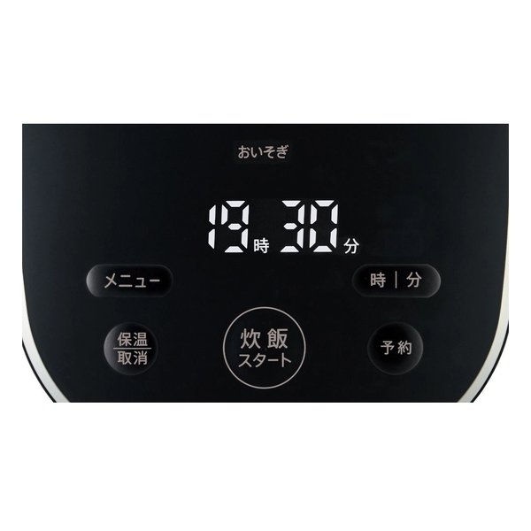SHARP シャープジャー炊飯器 3合炊き/3mm圧釜/ブラック系 KS-CF05E-B(2653614)送料無料_2