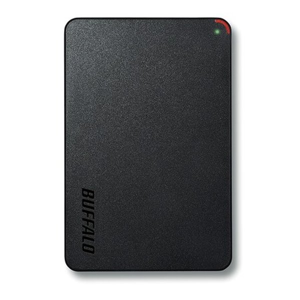 BUFFALO バッファローポータブルHDD 1.0TB ブラック HD-NRPCF1.0-BB(2440153)送料無料