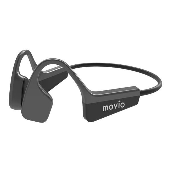movio（モヴィオ）骨伝導イヤホン「ActiBone」 ブラック リモコン・マイク対応 /骨伝導 /Bluetooth M305BONEBK(2512911)送料無料