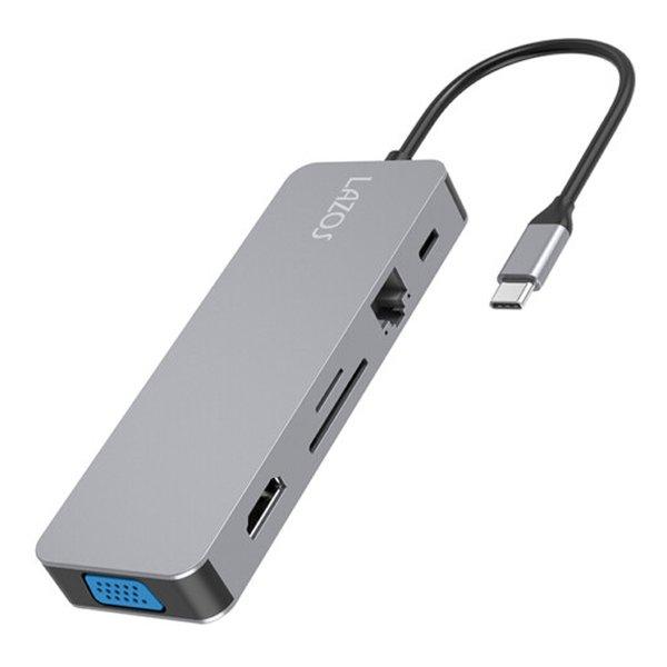 lazos ラゾスType-C 変換アダプター 11 in 1 L-CH11(2516952)送料無料