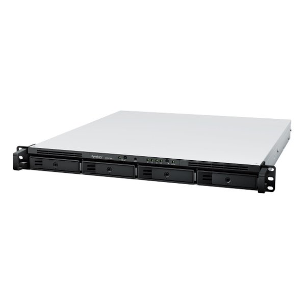 Synology シノロジーAMD Ryzen V1500B搭載4ベイNAS RS822RP+(2573630)代引不可 送料無料