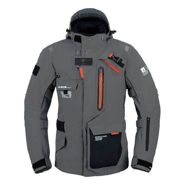 ROUGH&ROAD ラフアンドロードウォーターシールドコマンドジャケット グレー Mサイズ RR7252GY2(2546279)代引不可 送料無料