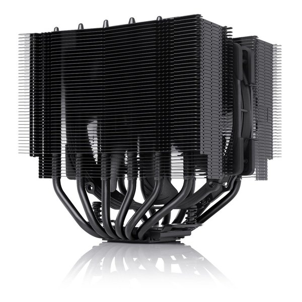 Noctua ノクチュアNH-D15S chromax.black プレミアム ツインタワー CPUクーラー ブラック NH-D15SCHBK(2510243)代引不可 送料無料