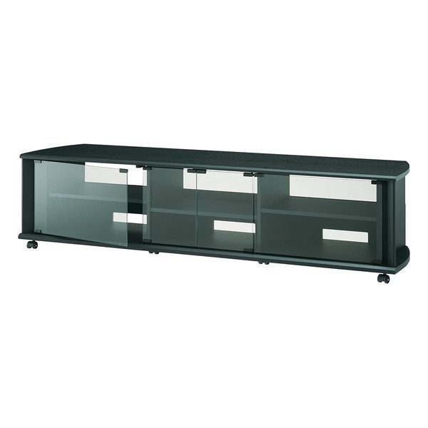 ハヤミ工産 Hayami Industryテレビ台 60〜70V型対応 ブラック木目 スタンダードタイプ TV-BS170H(2566217)代引不可 送料無料