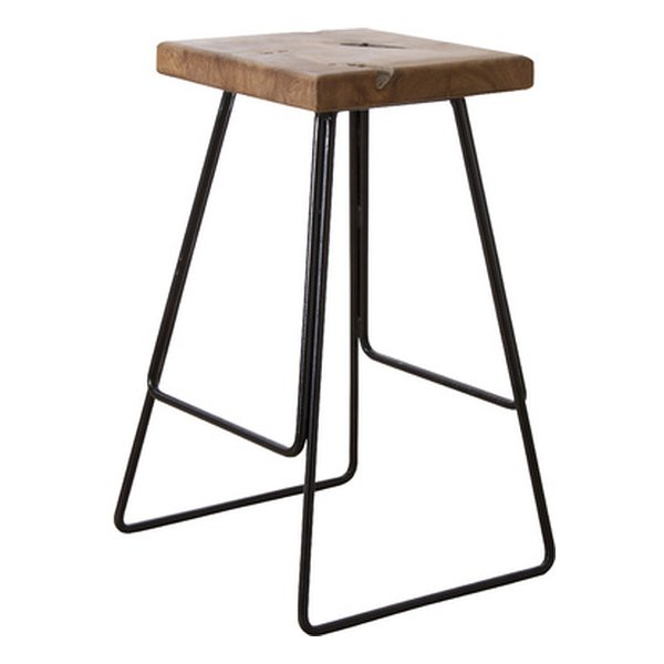 東谷 アズマヤハイスツール ブラック 幅42.5×奥行き40.5×高さ65cm TTF-905C(2560320)代引不可