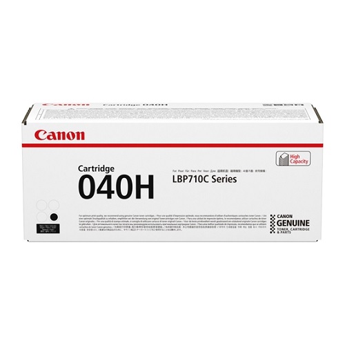 Canon キヤノン CRG-040HBLK トナーカートリッジ040H（ブラック）(2407850)代引不可 送料無料