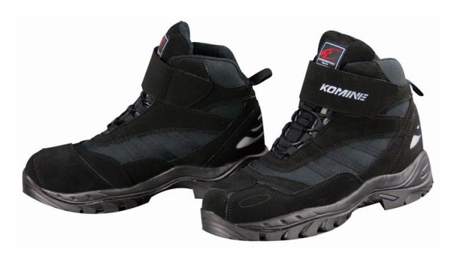 KOMINE コミネBK-061 FTC RIDING SHOES BLK 25CM 05-061/BK/25.0(2199858)代引不可 送料無料