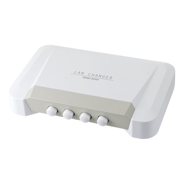SANWA SUPPLY サンワサプライLAN切替器 4回路 SW-LAN41(2324680)代引不可 送料無料