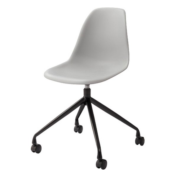 東谷 アズマヤ回転チェア グレー 幅47.5×奥行き53×高さ82.5×座面高46cm CL-508GY(2559747)代引不可