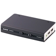 ELECOM エレコムKVMスイッチ PC切替機 USB DVI スピーカー 2台 KVM-DVHDU2(2225441)送料無料