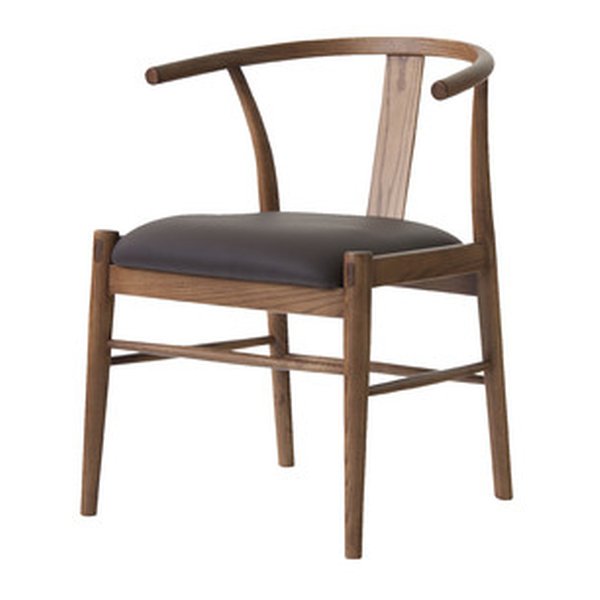 東谷 アズマヤレントチェア ブラウン 幅55×奥行き52.5×高さ71×座面高45cm A2-212(2559706)代引不可