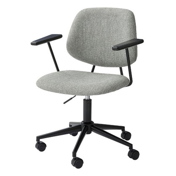 東谷 最新 アズマヤ デスクチェア グレー 幅61.5×奥行き61×高さ82-91