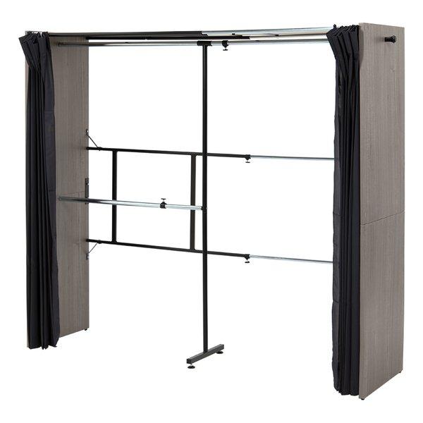 日本製 天然木 シューズBOX 〔90cm幅 ライトブラウン〕 完成品