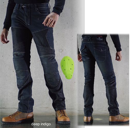 KOMINE コミネWJ-739S S/F P M-JEANS DEEP.IDG L 07-739/DIN/L(2427686)代引不可 送料無料