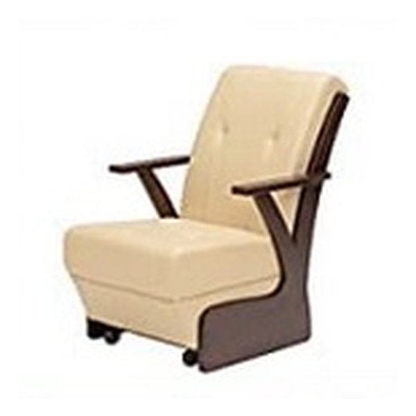 萩原 ハギハラコタツチェア ナチュラル 幅60×奥行89×高さ88cm 座面42cm キャスター付き KOC-7058RB(2529742)代引不可 21,705円