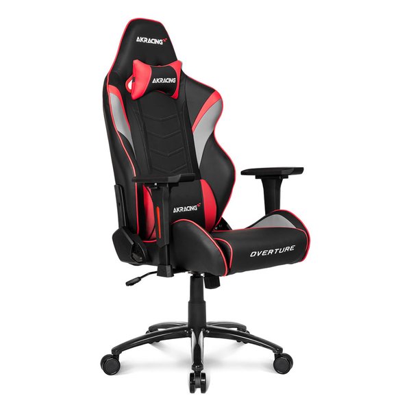 AKRacing エーケーレーシングゲーミングチェア Overture Gaming Chair Red レッド AKR-OVERTURE-RED(2531077)代引不可 送料無料