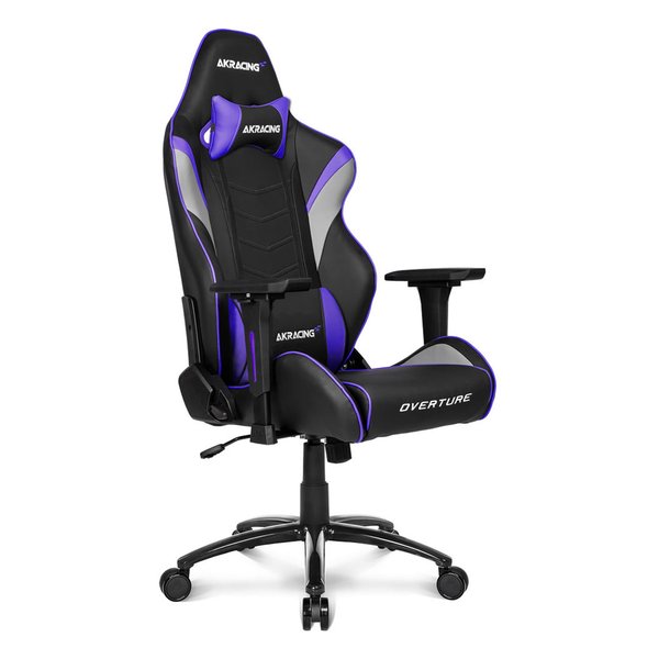 AKRacing エーケーレーシングゲーミングチェア Overture Gaming Chair Purple パープル AKR-OVERTURE-PURPLE(2531079)代引不可 送料無料