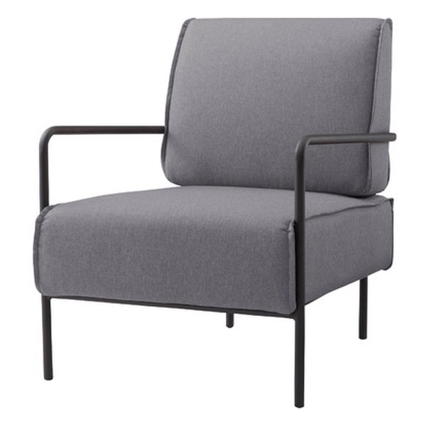 東谷 アズマヤラウンジチェア グレー 幅64×奥行き77×高さ80×座面高40cm MYS-401GY(2559993)代引不可