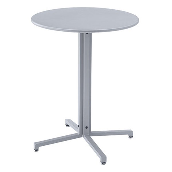 東谷 アズマヤテーブル グレー 幅60×奥行き60×高さ73cm PT-330GY(2560132)代引不可