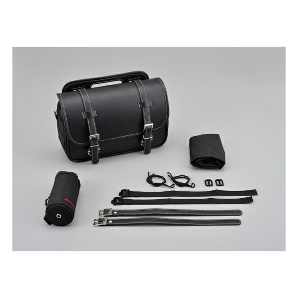 Henly Begins ヘンリービギンズツーリングバッグ サドルバッグ 9L/マフラー側対応 DHS-1 D96906(2456315)代引不可 送料無料