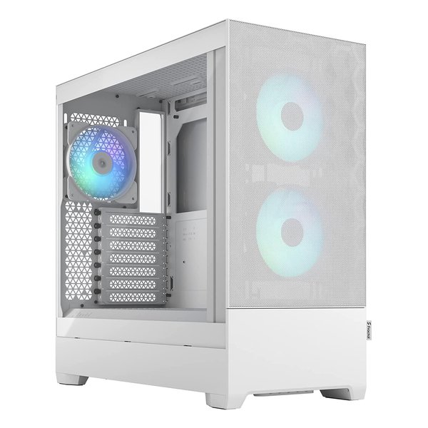 Fractal Design フラクタルデザインミドルタワー型PCケース Pop Air RGB White TG Clear Tint FD-C-POR1A-01(2546861)送料無料