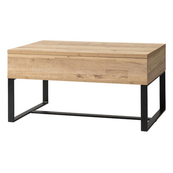 東谷 アズマヤ2WAY テーブル ナチュラル 幅90×奥行き50/74.5×高さ46/61cm SO-851NA(2560235)代引不可