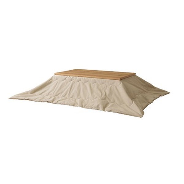 東谷 アズマヤ撥水加工 薄掛コタツ布団 長方形 ベージュ W190×D230 KK-162BE(2564792)代引不可