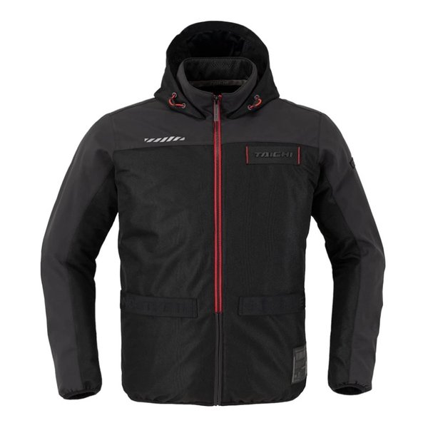 RS TAICHI アールエスタイチエアーフリップ パーカ ブラック/レッド Mサイズ RSJ334BK12M(2562730)送料無料
