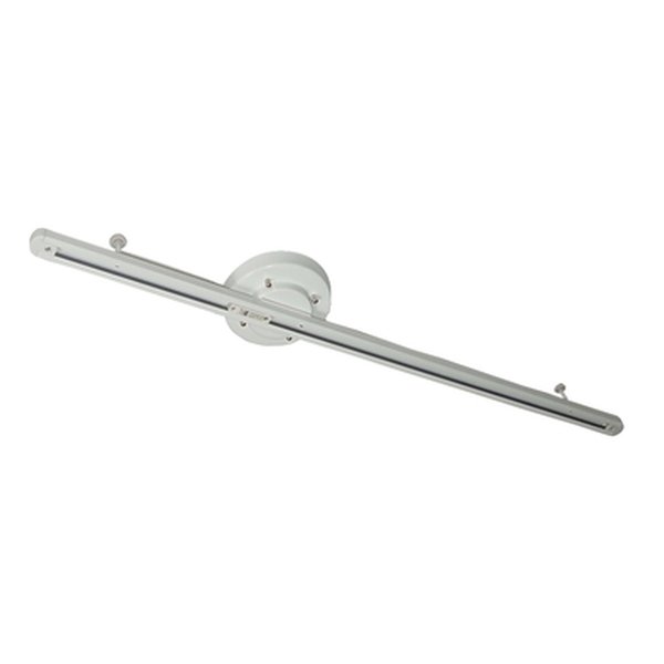 東谷 アズマヤ簡易取り付け式スライドダクトレール アイボリー 幅102.5×奥行き18.5×高さ8cm SRP-504IV(2565348)代引不可