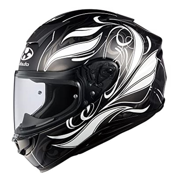 OGK オージーケーフルフェイスヘルメット エアロブレード・6 エルフィ フラットブラック Mサイズ AEROBLADE-6ELFIFBKM(2572687)送料無料