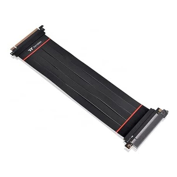 thermaltake サーマルテイクライザーケーブル PCI Express Extender Cable PCI-E4.0（300mm AC-058-CO1OTN-C1(2514219)代引不可 送料無料